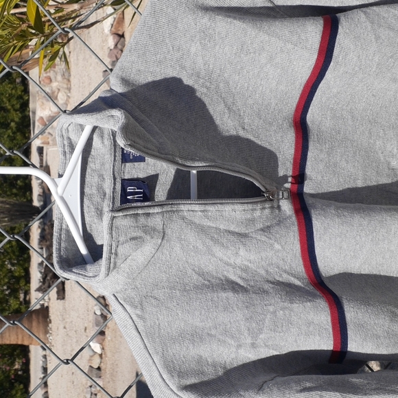 Gap Cotton Partial Zip Jacket, Size XL (12) - Picture 4 of 8